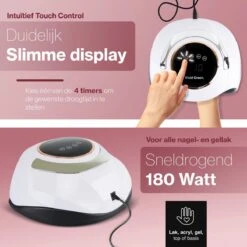 Vivid Green UV Lamp Gelnagels - Led Nagellamp - Gellak Nagel Lamp - Nageldroger - Naggellak Droger - Nagels - 180W -Mode Cosmetica Winkel 1200x1200 175