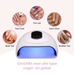 Price2buy UV Lamp Gelnagels + Extra's - Nagellamp - Set Met Nageldroger - Gellak Lamp - Draagbaar -Mode Cosmetica Winkel 1200x1200 193