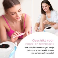 Price2buy UV Lamp Gelnagels + Extra's - Nagellamp - Set Met Nageldroger - Gellak Lamp - Draagbaar -Mode Cosmetica Winkel 1200x1200 194