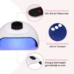 Price2buy UV Lamp Gelnagels + Extra's - Nagellamp - Set Met Nageldroger - Gellak Lamp - Draagbaar -Mode Cosmetica Winkel 1200x1200 196