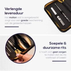 Skeraxo® Professionele Pedicureset Nageltang Kalknagel - Met Nagelvijl & Vuil Verwijderaar - Nagelschaar Voor Harde Teennagels – Nagelknipper Ingegroeide Teennagel - Inclusief Teennagel Correctors -Mode Cosmetica Winkel 1200x1200 268
