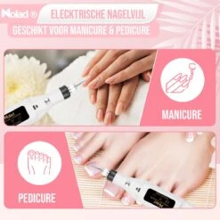 Nolad® Elektrische Nagelvijl - Nagelvijlen - Nagelaccessoires - Wit -Mode Cosmetica Winkel 1200x1200 277