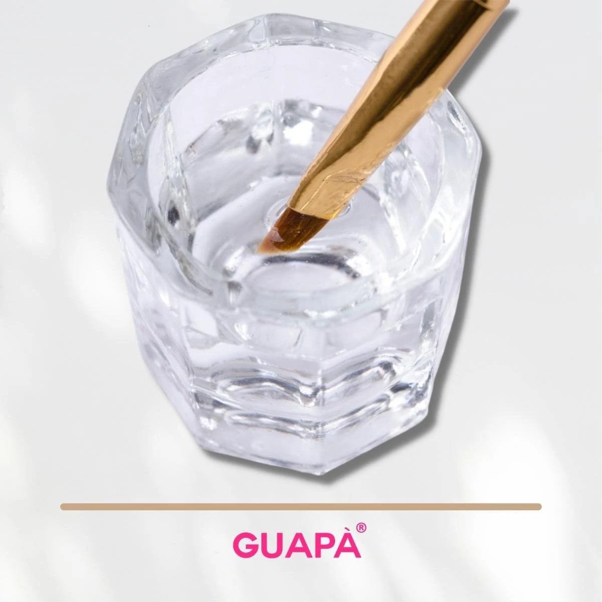 GUAPÀ® Dappendish Voor Acryl Liquid | Acryl Vloeistof Glaasje | Acryl Nagels | Glazen Potje | Brush Cleaner Dappendish 3 GUAPÀ® Dappendish Voor Acryl Liquid | Acryl Vloeistof Glaasje | Acryl Nagels | Glazen Potje | Brush Cleaner Dappendish - Afbeelding 3