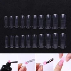 LOUZIR Nageltips Set - Transparant - 100 Stuks Transparant - French Nail Art Acryl Nagels En Gelnagels -Mode Cosmetica Winkel 1200x1200 329