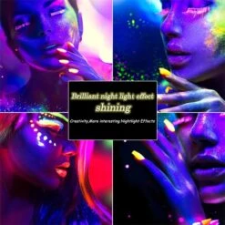 Royala Neon Nagel Poeder - Nagel Nail Art Neon Glitter Poeder - 12 Potjes Aan Neon Kleuren - Nail Art -Mode Cosmetica Winkel 1200x1200 364