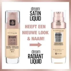 Maybelline Dream Radiant Liquid - 45 Light Honey - Foundation Geschikt Voor De Droge Huid Met Hyaluronzuur - 30 Ml -Mode Cosmetica Winkel 1200x1200 387