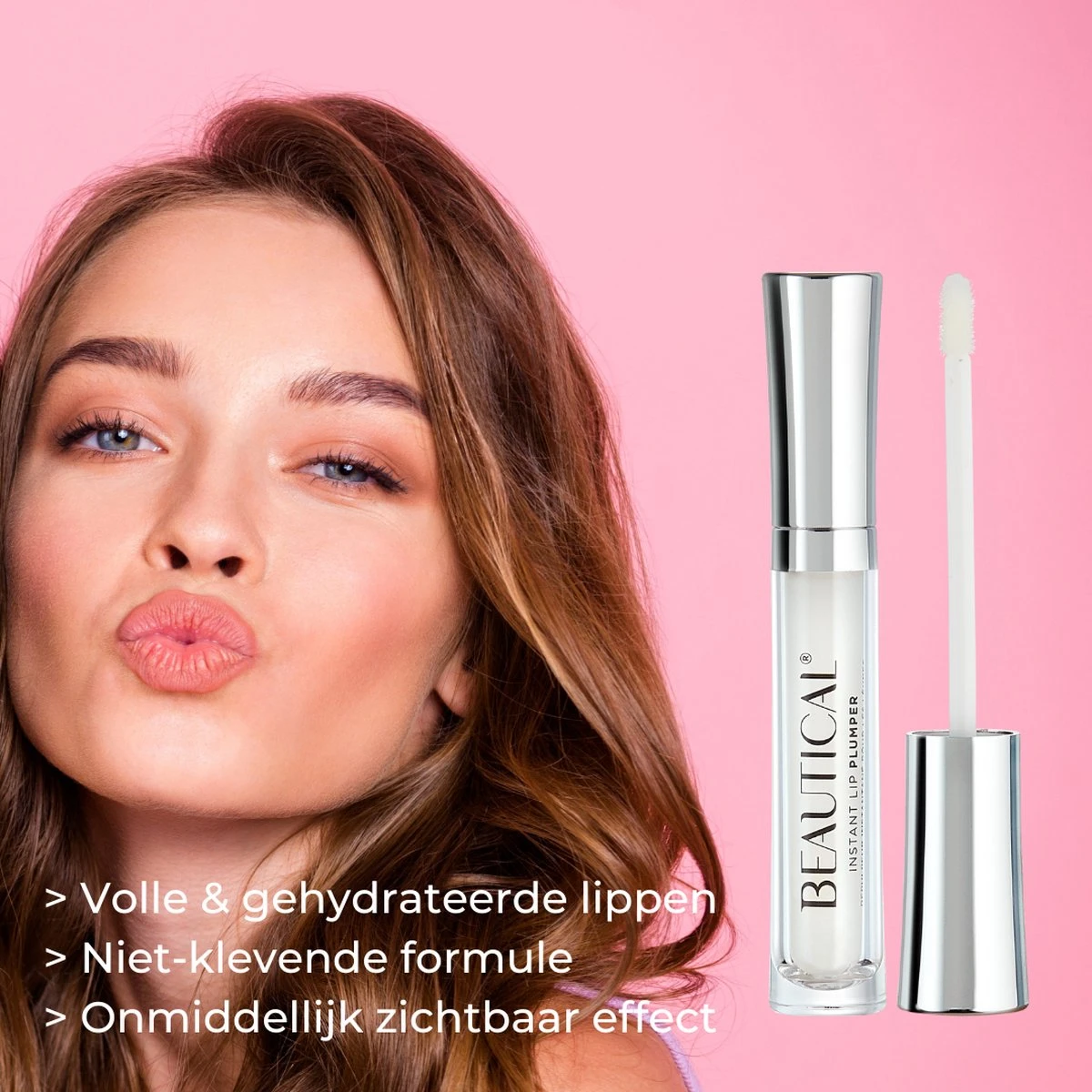 BEAUTICAL Instant Lip Plumper - Vollere Lippen - Lip Maximizer, Lipgloss, Lippenbalsem - Make-up Lippen, Beauty - Hydraterend, Plumping 3 BEAUTICAL Instant Lip Plumper - Vollere Lippen - Lip Maximizer, Lipgloss, Lippenbalsem - Make-up Lippen, Beauty - Hydraterend, Plumping - Afbeelding 3