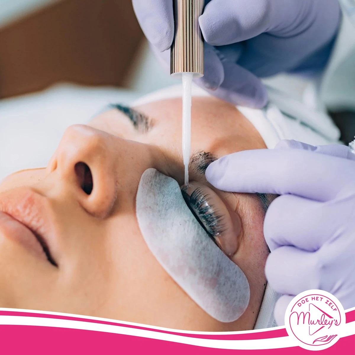 MURLEY'S Lashlift Set Met Wimperverf & Wenkbrauwverf, Met Zwarte Verf 8 MURLEY'S Lashlift Set Met Wimperverf & Wenkbrauwverf, Met Zwarte Verf - Afbeelding 8