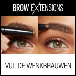 Maybelline Brow Extensions - 02 Soft Brown - Bruin Wenkbrauwpotlood - 10,5 Gr. -Mode Cosmetica Winkel 1200x1200 943