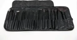 Cosmetica Visagie Make-up Kwasten Set - Professionele 24-Delige | Beauty Brush Kwasten Voor Mascara/Oogschaduw/Concealer/Foundation/Blush/Eyeliner/Highlighter/Poederkwast | Contourkwast Make-up Borstels Penselen