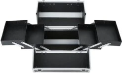 Confibel Make Up Koffer - Uitklapbaar - 5 Opbergbakken - Met Slot -Mode Cosmetica Winkel 1200x717