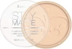 Rimmel London Stay Matte Pressed Powder - 001 Transparent - Powder -Mode Cosmetica Winkel 1200x821