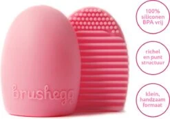 Make Up Kwasten Reiniger - Egg Roze - BrushEgg - Kwastenreiniger -Mode Cosmetica Winkel 1200x842 3