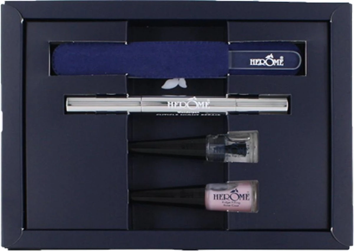 Herome Nail Care Set Deluxe - Travelsize Nagelvijl, Wonderpen, Base Coat En Top Coat - Nail Essentials 2 Herome Nail Care Set Deluxe - Travelsize Nagelvijl, Wonderpen, Base Coat En Top Coat - Nail Essentials - Afbeelding 2
