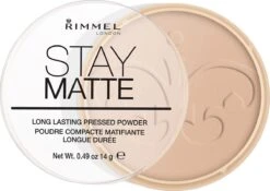 Rimmel London Stay Matte Pressed Powder - 005 Silky Beige -Mode Cosmetica Winkel 1200x852