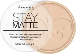 Rimmel London Stay Matte Pressed Powder - 003 Peach Glow -Mode Cosmetica Winkel 1200x854 2