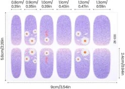 GUAPÀ® Nagelstickers & Nail Wraps - Nail Art - Nagel Folie - Glitter Stickers - Nagelstickers Bloem - Nagellak Stickers - 22 Nail Art Stickervellen -Mode Cosmetica Winkel 1200x859