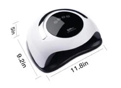 Nageldroger 120 Watt LED UV Inclusief Manicure- Pedicure Set - Professioneel - Nagel Lamp LED - Professionele Nageldroger - Ledlamp - Gel Nagellak - Gelpolish - Gel Nagels - Builder Gel - Acryl -Mode Cosmetica Winkel 1200x870