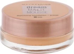 Maybelline Dream Matte Mousse Foundation - 21 Nude -Mode Cosmetica Winkel 1200x873