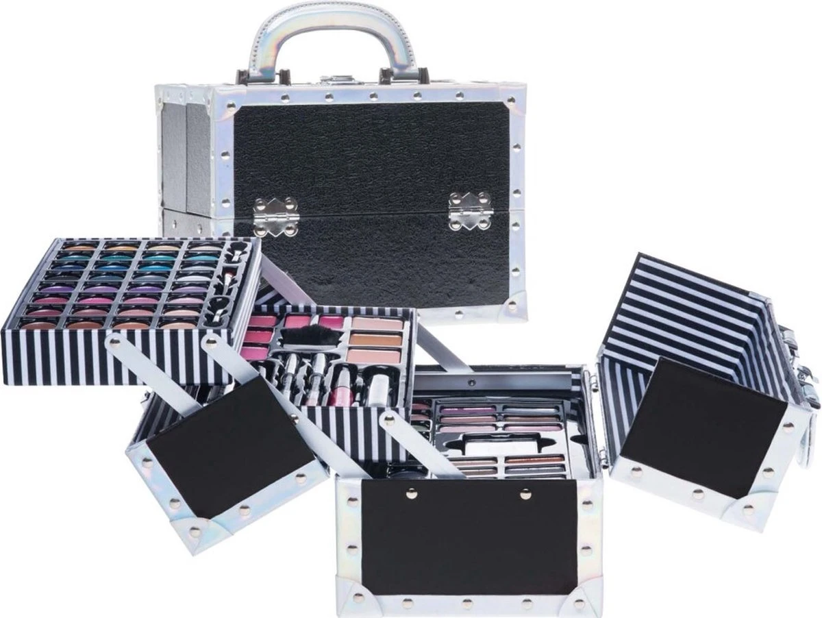 Luxe Make-up Koffer 75 Delig - Make Up Koffer Met Inhoud - Make Up Koffer Meisjes - Make Up Koffer Kinderen 1 Luxe Make-up Koffer 75 Delig - Make Up Koffer Met Inhoud - Make Up Koffer Meisjes - Make Up Koffer Kinderen