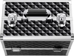 Make-upkoffer, Kapperskoffer, Cosmeticakoffer, Lege Nagelkoffer, Multikoffer, Afsluitbaar Voor Nageldesign/massageolie/fotoapparatuur, 34,7 X 22,2 X 25 Cm HMTM-YAHEE-411176 -Mode Cosmetica Winkel 1200x905 2