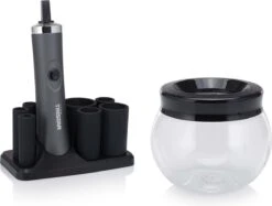 Tristar MB-2020 Make-up Kwastenreiniger – Reinigen én Drogen – Met 8 Rubberen Houders -Mode Cosmetica Winkel 1200x908 3