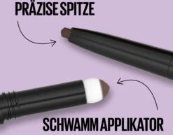 Maybelline Express Brow Duo Wenkbrauwpotlood - 05 Black Brown -Mode Cosmetica Winkel 1200x940 2