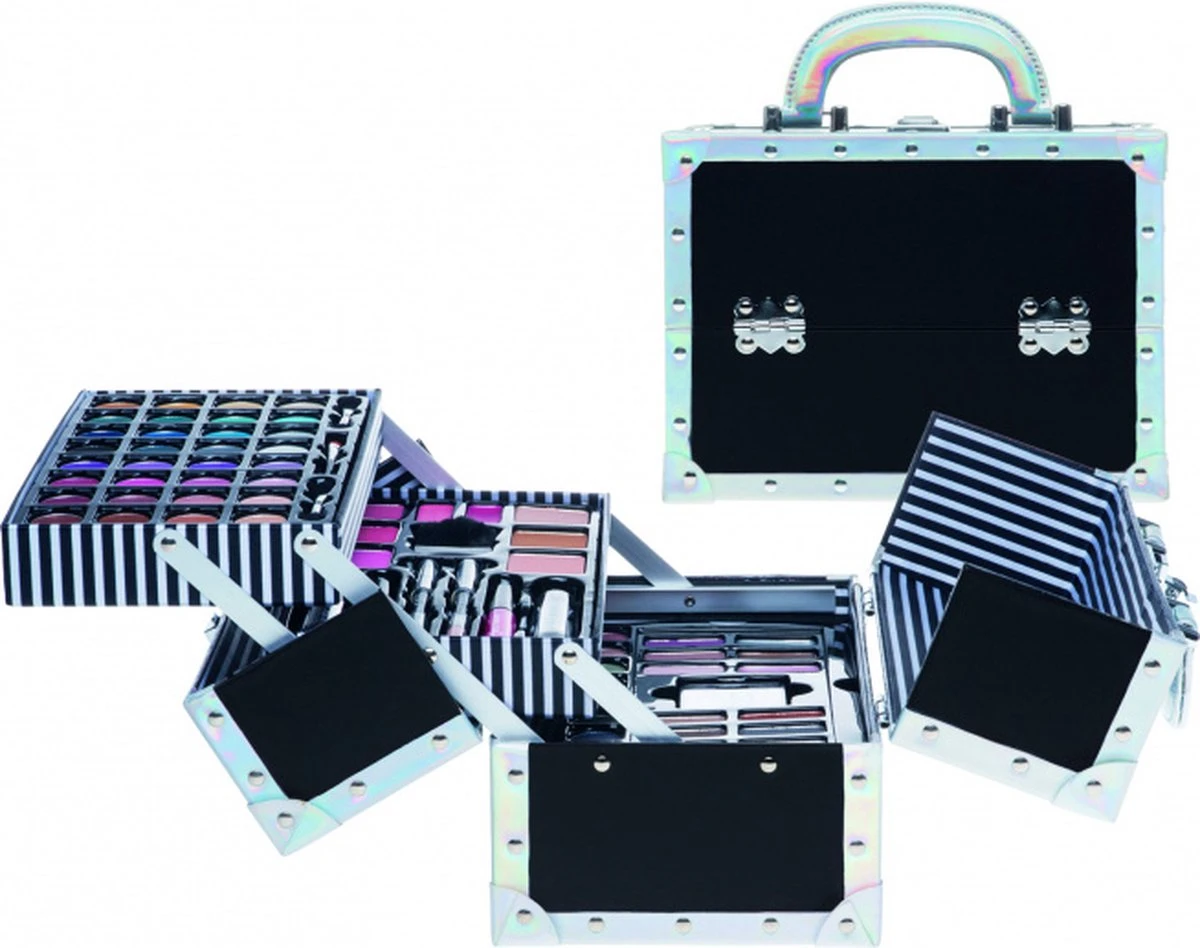 Luxe Make-up Koffer 75 Delig - Make Up Koffer Met Inhoud - Make Up Koffer Meisjes - Make Up Koffer Kinderen 3 Luxe Make-up Koffer 75 Delig - Make Up Koffer Met Inhoud - Make Up Koffer Meisjes - Make Up Koffer Kinderen - Afbeelding 3