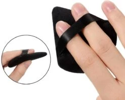 Merkloos Powder Puff Triangle - Make-up Spons - Driehoek Beautyblender - Tool - Puff Set - Puff Spons - Verpakt Per 5 -Mode Cosmetica Winkel 1200x962 1