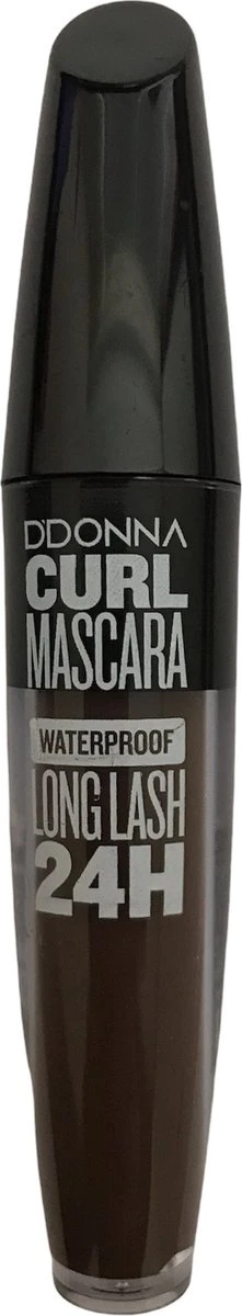 D'Donna - Curl Mascara - Bruin - Waterproof - 1 Flesje Met 8 Gram Inhoud