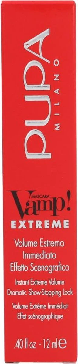 Pupa Milano Vamp Extreme Mascara 010 17 Pupa Milano Vamp Extreme Mascara 010 - Afbeelding 17