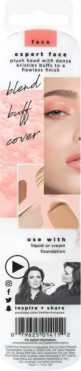 Real Techniques Expert Face Brush - Foundation Kwast 2 Real Techniques Expert Face Brush - Foundation Kwast - Afbeelding 2