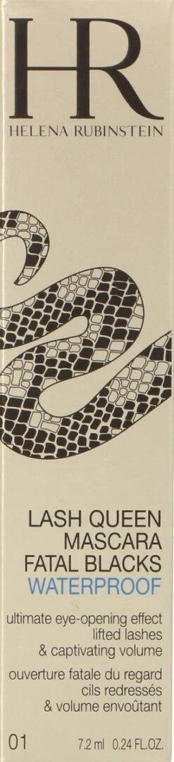 Helena Rubinstein Lash Queen Fatal Blacks Waterproof - Zwart - Mascara 19 Helena Rubinstein Lash Queen Fatal Blacks Waterproof - Zwart - Mascara -Mode Cosmetica Winkel 274x1200 2