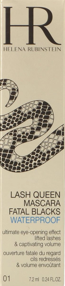 Helena Rubinstein Lash Queen Fatal Blacks Waterproof - Zwart - Mascara 4 Helena Rubinstein Lash Queen Fatal Blacks Waterproof - Zwart - Mascara - Afbeelding 4
