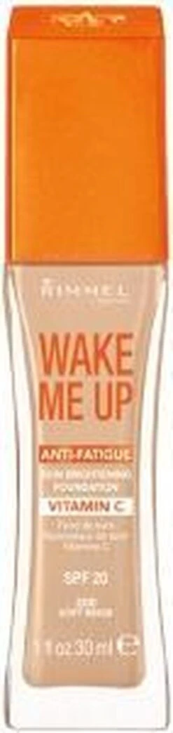 Rimmel London Rimmel - Wake Me Up Foundation - Soft Beige - Beige -Mode Cosmetica Winkel 284x1200 1