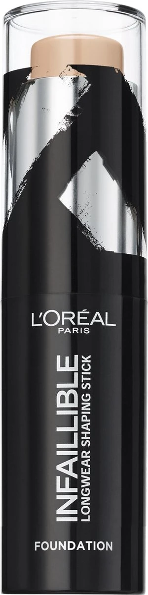 L'Oréal Paris Make-Up Designer Infallible Longwear Shaping Stick - 190 Golden Beige - Foundation 2 L'Oréal Paris Make-Up Designer Infallible Longwear Shaping Stick - 190 Golden Beige - Foundation - Afbeelding 2