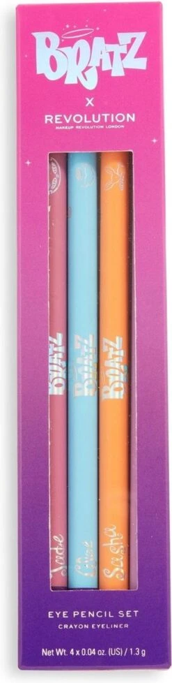 Makeup Revolution X Bratz Kohl Liner Set - Eyeliner/Oogpotlood Set - Pastel Lila, Roze, Oranje & Blauw -Mode Cosmetica Winkel 303x1200 7