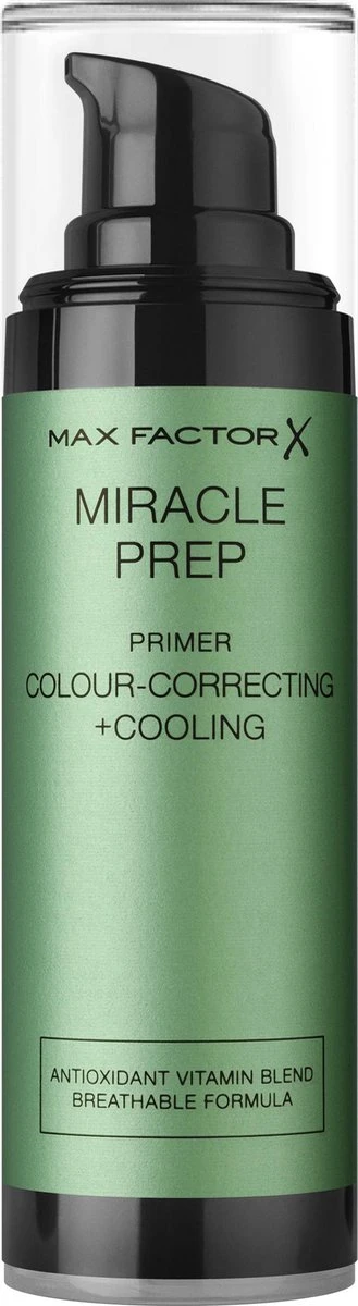 Max Factor - Miracle Prep Colour Correcting & Cooling Primer 30 Ml 6 Max Factor - Miracle Prep Colour Correcting & Cooling Primer 30 Ml - Afbeelding 6