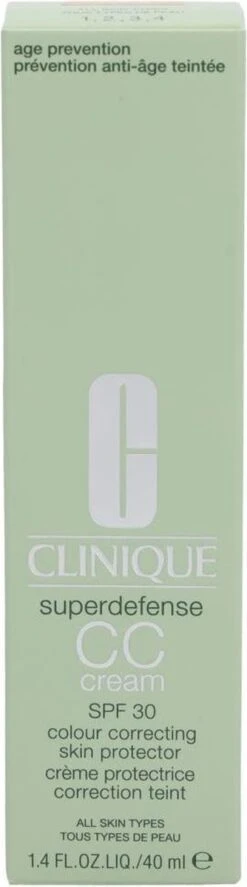 Clinique Superdefense CC Cream SPF30 - 04 Medium - CC Cream - 40 Ml -Mode Cosmetica Winkel 334x1200 2
