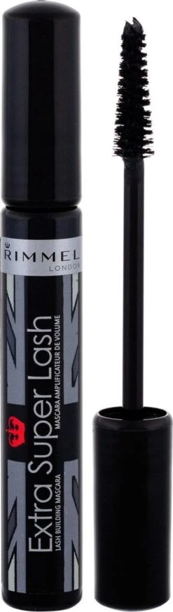 Rimmel London Extra Super Lash Mascara - 001 Black -Mode Cosmetica Winkel 339x1200 3