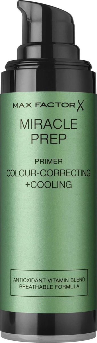 Max Factor - Miracle Prep Colour Correcting & Cooling Primer 30 Ml 2 Max Factor - Miracle Prep Colour Correcting & Cooling Primer 30 Ml - Afbeelding 2