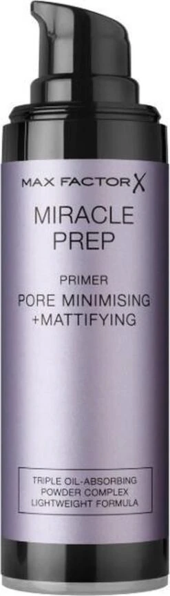 Max Factor Miracle Prep Primer Pore Minimising & Mattifying - 30 Ml -Mode Cosmetica Winkel 343x1200 2