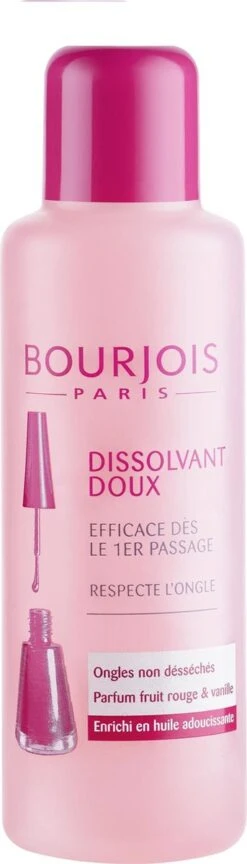 Bourjois Dissolvant Nagellakremover - 125 Ml -Mode Cosmetica Winkel 343x1200