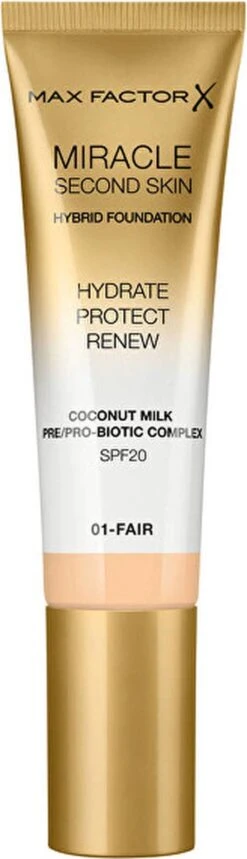 Max Factor Miracle Second Skin Foundation - 05 Medium -Mode Cosmetica Winkel 345x1200 1