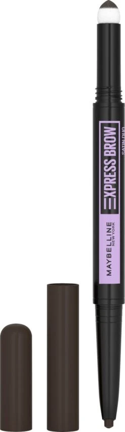Maybelline Express Brow Duo Wenkbrauwpotlood - 05 Black Brown -Mode Cosmetica Winkel 347x1200 3