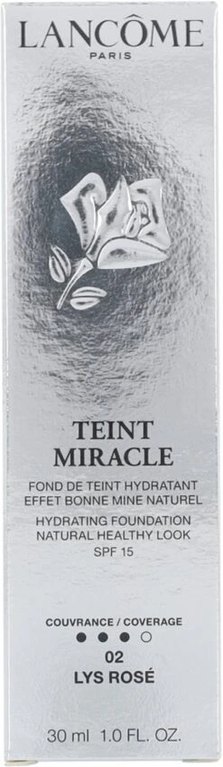 Lancôme Teint Miracle Foundation 30 Ml - 02 Lys Rosé - SPF 15 -Mode Cosmetica Winkel 350x1200 1