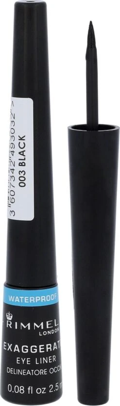 Rimmel London Rimmel Exaggerate Waterproof - Zwart - Eyeliner -Mode Cosmetica Winkel 354x1200 5