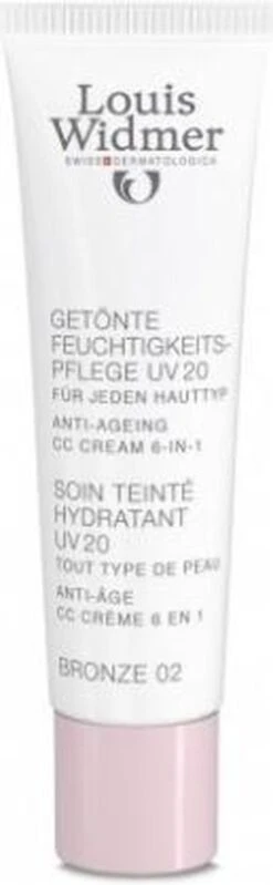 Louis Widmer CC-cream (getinte Dagverzorging UV20) Nr.2 Bronze Ongeparfumeerd -Mode Cosmetica Winkel 371x1200 1