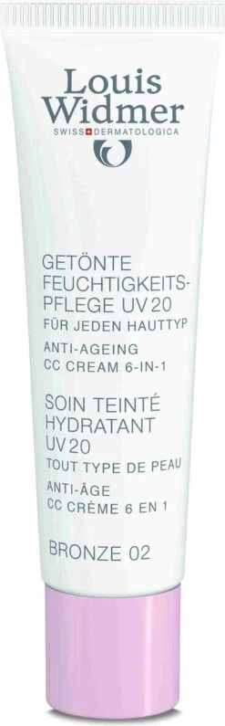 Louis Widmer CC-cream (getinte Dagverzorging UV20) Nr.2 Bronze Ongeparfumeerd -Mode Cosmetica Winkel 373x1200 3