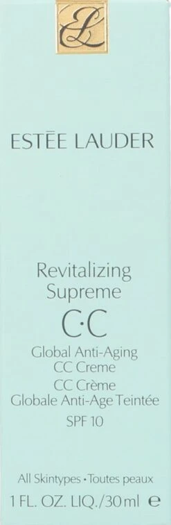 Estée Lauder Revitalizing Supreme SPF10 - CC Cream - 30 Ml -Mode Cosmetica Winkel 392x1200